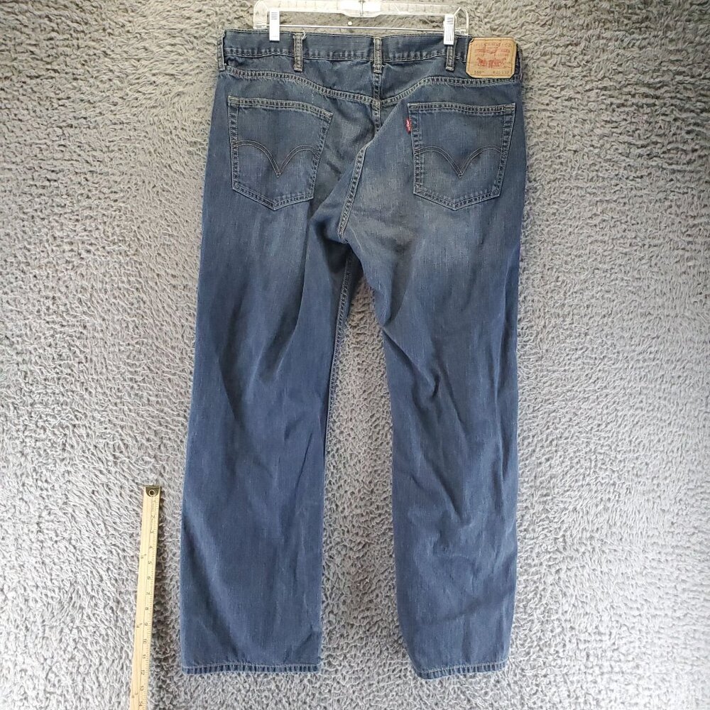 Levis Jeans Mens 40x32 Blue 559 Relaxed Straight Denim Classic